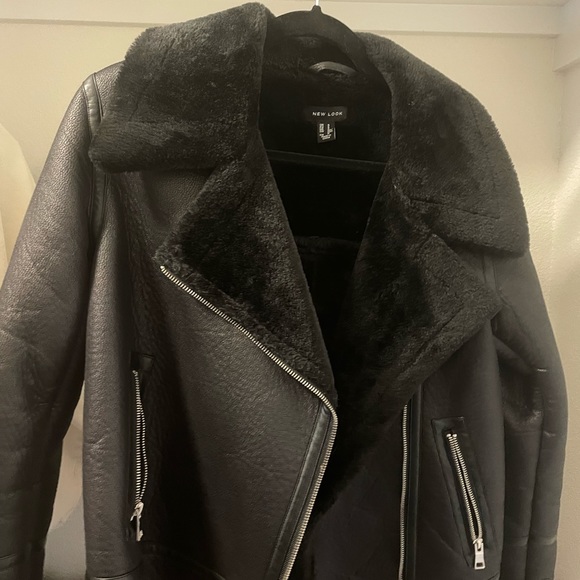 New Look aviator jacket in black - Picture 3 of 4